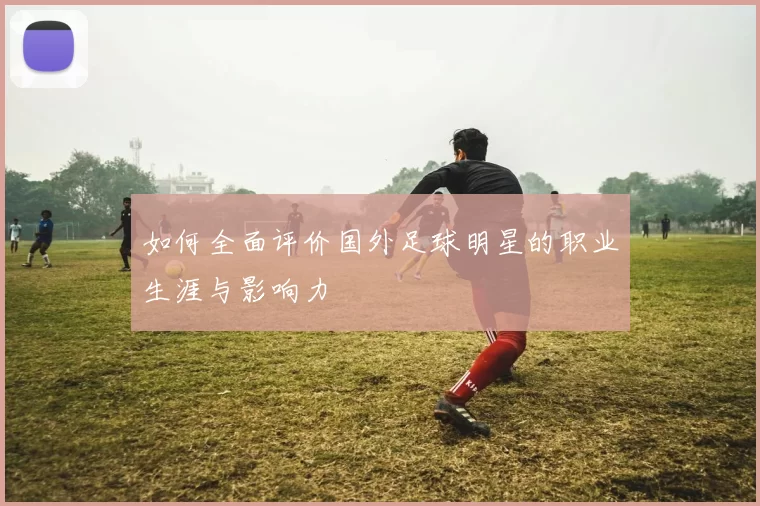如何全面评价国外足球明星的职业生涯与影响力
