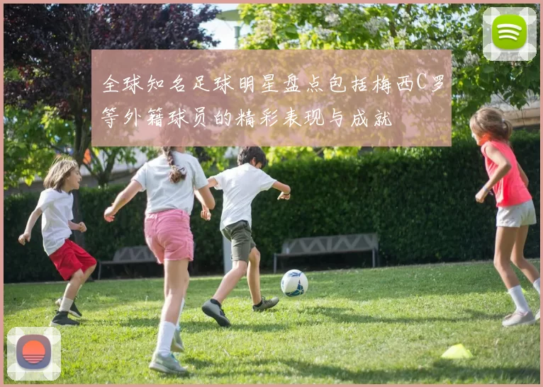 全球知名足球明星盘点包括梅西C罗等外籍球员的精彩表现与成就