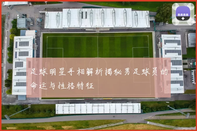足球明星手相解析揭秘男足球员的命运与性格特征
