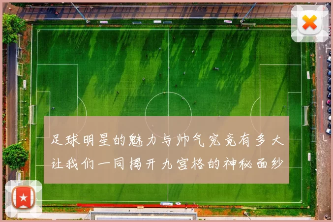 足球明星的魅力与帅气究竟有多大让我们一同揭开九宫格的神秘面纱
