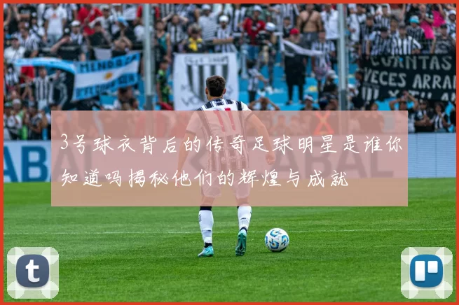 3号球衣背后的传奇足球明星是谁你知道吗揭秘他们的辉煌与成就