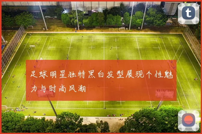 足球明星独特黑白发型展现个性魅力与时尚风潮